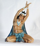 Арт-студия "Кентавр" - Статуэтка "Индийская танцовщица-огнепоклонница" (из серии "Народы мира") №010086