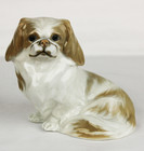 Арт-студия "Кентавр" - Фарфоровая статуэтка собаки породы Пекинес №012120