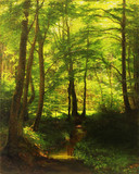 Арт-студия "Кентавр" - М.Фритц (вторая половина XIX века) - "Лесной ручей" №012339