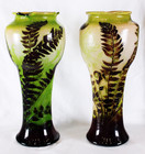 Арт-студия "Кентавр" - Парные вазы с растительным декором в стиле модерн №012627