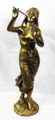 Арт-студия "Кентавр" - Скульптура бронзовая "Лесная муза" №013405