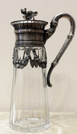 Арт-студия "Кентавр" - Старинный серебряный графин, украшенный фигурой сфинкса №014184