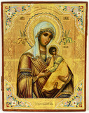Арт-студия "Кентавр" - Старинная икона "Страстная Пресвятая Богородица" №014828