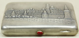 Арт-студия "Кентавр" - Антикварный портсигар с видом Московского Кремля №014863