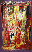 Арт-студия "Кентавр" - "Портрет на фиолетовом фоне" №014915
