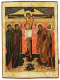 Арт-студия "Кентавр" - Старинная храмовая икона "Распятие Иисуса Христа" №015043