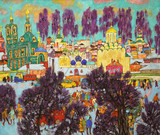 Арт-студия "Кентавр" - "Владимир. Фиолетовые деревья" №015220