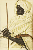 Арт-студия "Кентавр" - "Аим Габо, Султан Бирао" (из серии "Зарисовки Африки") №015560