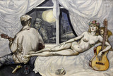 Арт-студия "Кентавр" - "Венера и гитарист" (по мотивам картины Тициана "Венера и лютнист") №015563