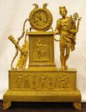 Арт-студия "Кентавр" - Часы каминные с боем  в стиле "Аполлон" 1820-1830 гг. №008698