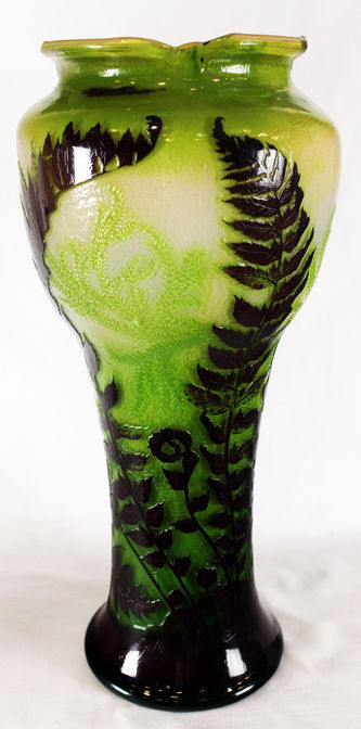 Арт-студия "Кентавр" - Парные вазы с растительным декором в стиле модерн №012627