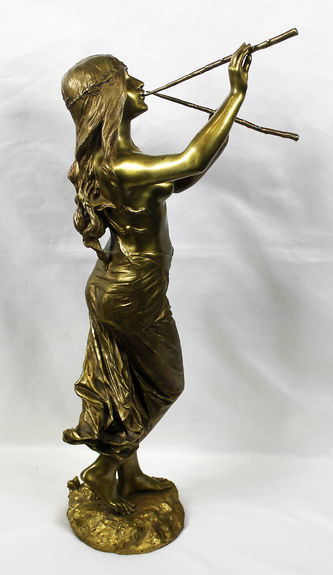 Арт-студия "Кентавр" - Скульптура бронзовая "Лесная муза" №013405