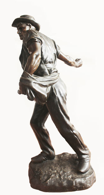 Арт-студия "Кентавр" - Бронзовая скульптура "Сеятель" №014455