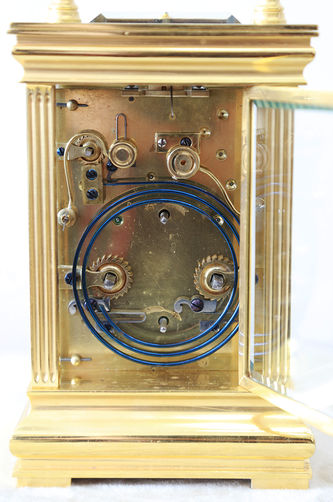 Арт-студия "Кентавр" - Старинные каретные часы с арабскими цифрами №015004