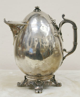Арт-студия "Кентавр" - Чайник в форме яйца с орнаментом в средневековом стиле №015567