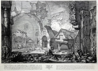 Арт-студия "Кентавр" - "Руины античного здания в Риме" №015623