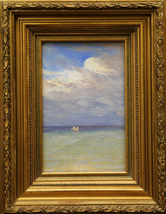 Арт-студия "Кентавр" - "Облака над морем. Этюд" №008577